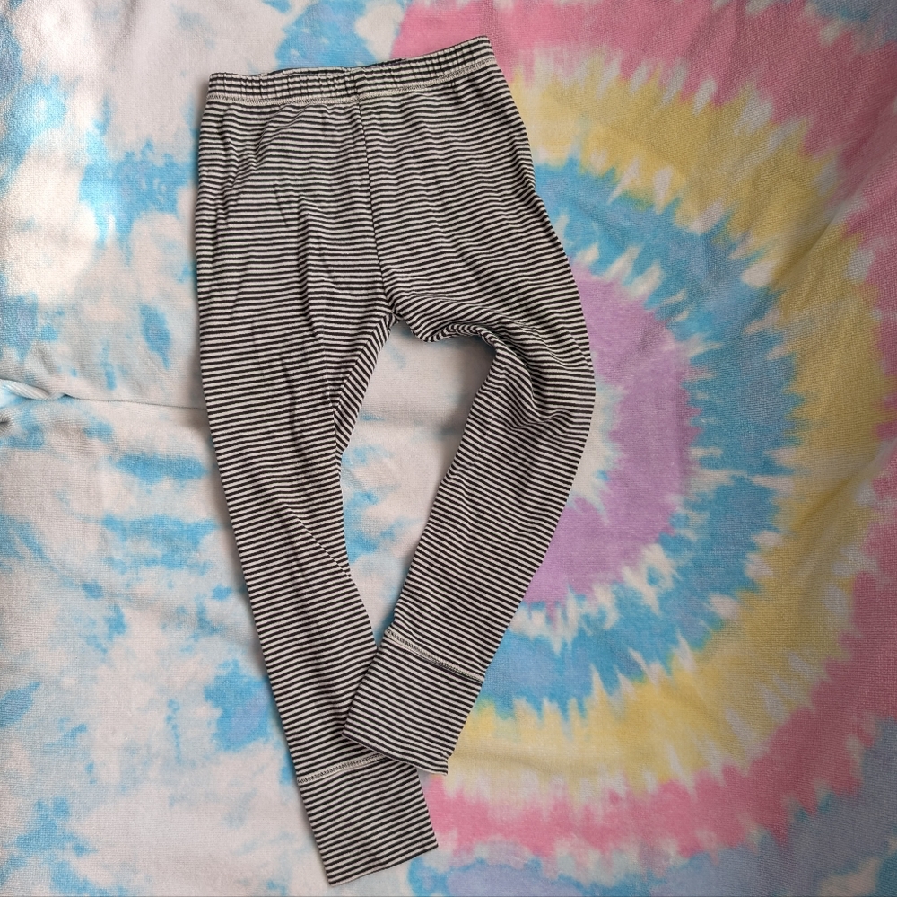 Organic Cotton Soft & Stretchy Striped Kids Leggings